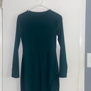 Contrast Lace Bodycon Dress